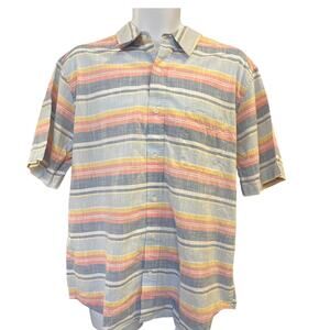 Daddy and Me Dress Shirt SZ Large Place NWOT-Mulitcolor